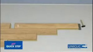 Укладка ламината. Инструкция Quick Step с замком Uniclic