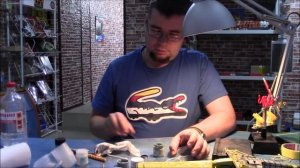 Окраска модели самолета. Техника прешейдинга и постшейдинга.