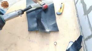 Полиэтиленовая пленка для пруда/Сварка пленки своими руками/Пруд своими руками