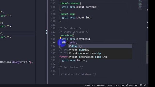 No#5 | Media Query Using CSS Grid Template Areas смотреть онлайн