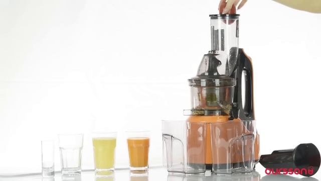 Storcător de fructe şi legume cu melc Oursson JM7002 смотреть онлайн