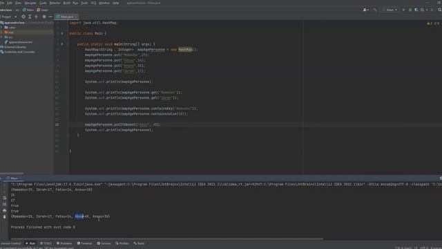 Java collections Framework : les HashMap смотреть онлайн