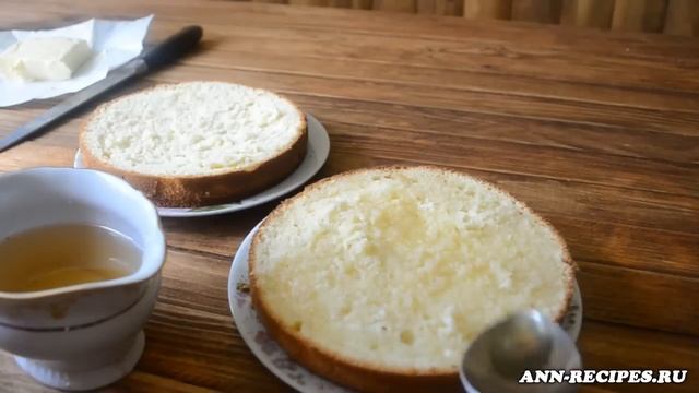 Торт с безе / "Воздушный замок" / «Веточка»/ Крем масляный основной на сгущенном молоке смотреть онлайн