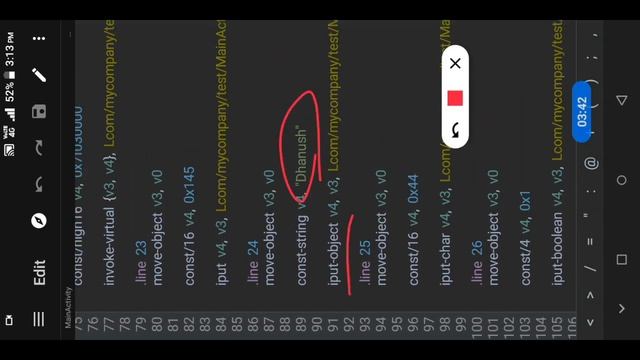 learn smali. smali basics opcode. const,iput. Reverse engineering. смотреть онлайн