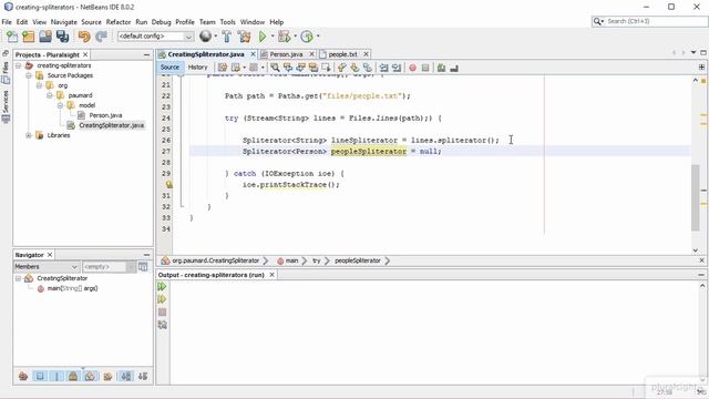 010 Using Our Own Spliterator Writing the Use Case Pattern смотреть онлайн