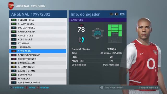 ARSENAL 1999/2002 - cópias de base - base copy - PES 2019 - PRO EVOLUTION SOCCER 2019 смотреть онлайн