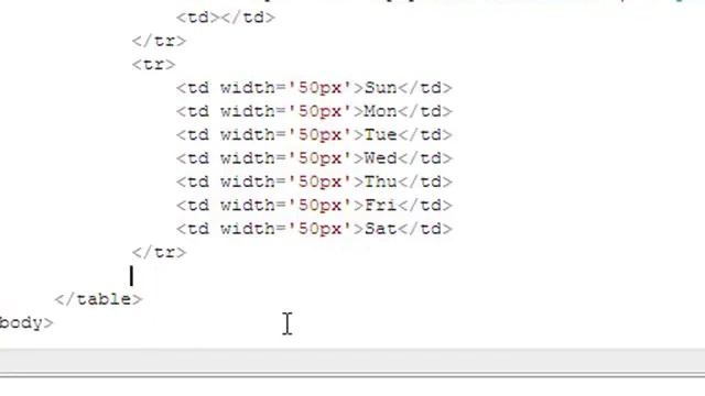 PHP MYSQL Event Calender Tutorial Part 1_2 : Basic Calender смотреть онлайн