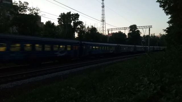 Электропоезд ЭД4М-0091"РЭКС" сообщением 7101, Москва (Киевский вокзал) — Малоярославец 27.05.18 смотреть онлайн