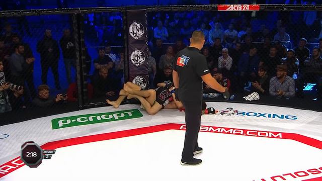Александр Чернов vs. Джамбулат Курбанов | Alexander Chernov vs. Dzhambulat Kurbanov | ACB 24 смотреть онлайн