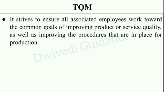 TQM, Total Quality Management, tqm in hindi, Operations Management, tqm meaning, mba, bba, bcom смотреть онлайн