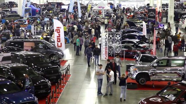 Выставка Moscow Tuning Show (Тюнинг Шоу) 2014, Москва. Видеорепортаж