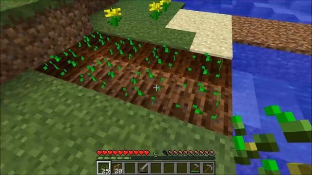 Minecraft for Kids - Tutorial - How to Make a Small Farm Ep 003 смотреть онлайн