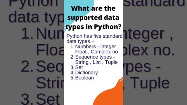 Python Interview Questions and answers | Python Tutorial | #python #datatypes #input смотреть онлайн