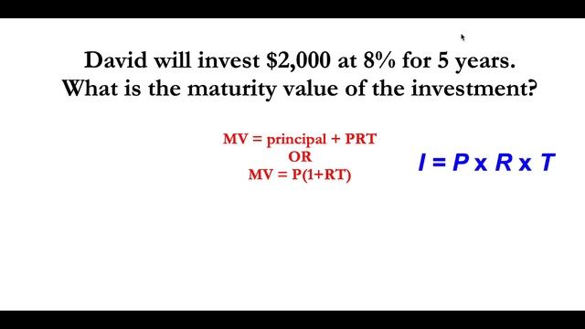 How to find Maturity value (easy formula) | Finding maturity value| Dr. Choden смотреть онлайн
