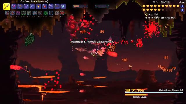 Brimstone Elemental Death Mode | Terraria Calamity Mod смотреть онлайн