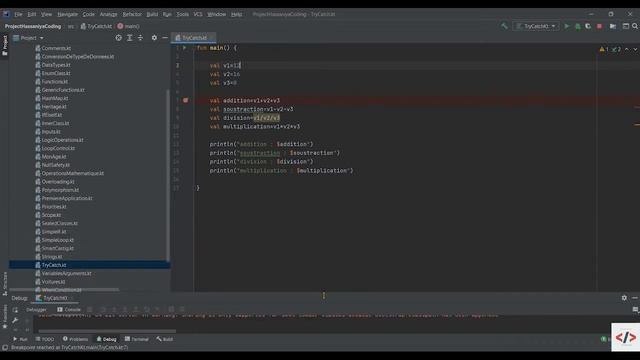 44-Kotlin Try Catch in Hassaniya اقتناص الاخطاء بالحسانية смотреть онлайн
