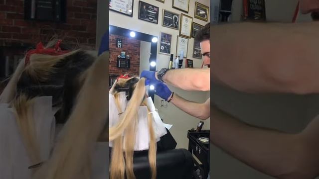 Выход из блонда. Айртач. Окрашивание волос смотреть онлайн