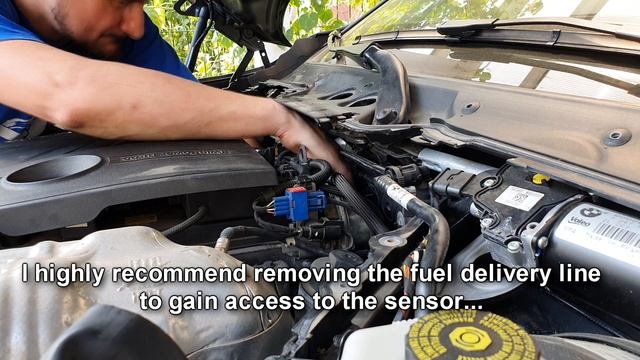 BMW F30 316i Coolant Temperature Sensor Replacement