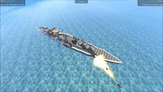 From The Depths Tournament Battleship Brawl S3E189 Albionic vs Failboat смотреть онлайн