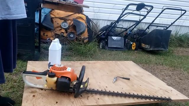 Stihl HS 45 part 2 смотреть онлайн