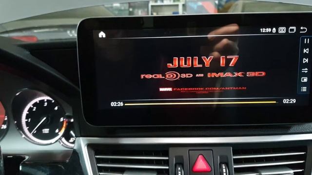 Navegador Android multimedia Mercedes-Benz clase E w212 realizada en Sportaudio pantalla de 10.25" смотреть онлайн
