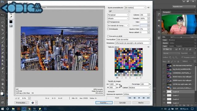 ¿COMO HACER IMAGENES GIFs? Photoshop, web y apps | CodigoApp @NenemyEstudio смотреть онлайн