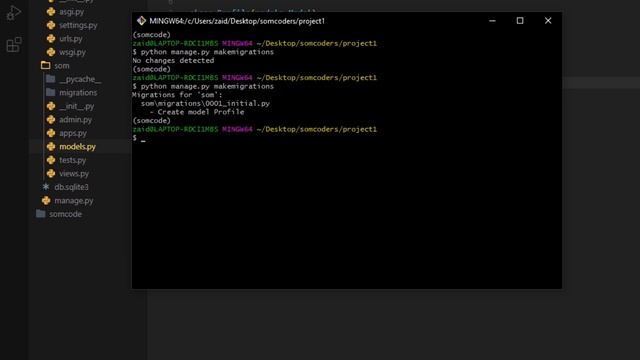 Django Somali- 6: Models in Django смотреть онлайн