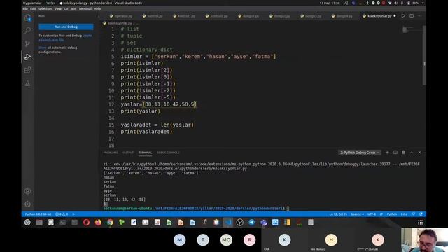 4- Python break,continue, list, tuple ve set смотреть онлайн