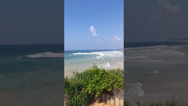 Индийский океан "съел" пляж отеля, сезонный прилив ! смотреть онлайн