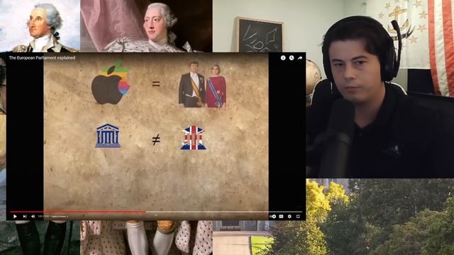 American Reacts The European Parliament explained смотреть онлайн