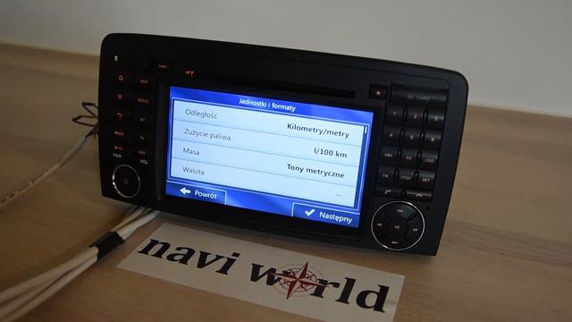 PRESENTATION OF NAVIGATION NWK 0157A Android GPS MERCEDES W251 R280 смотреть онлайн