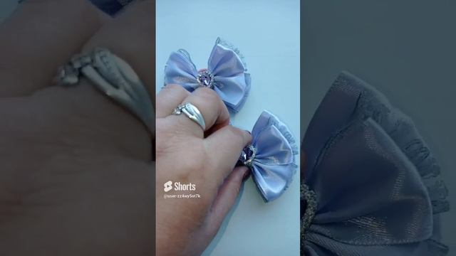 бантики для волос #Канзаши #