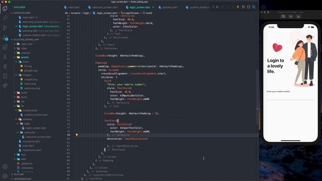 Flutter Dating App Auth UI | Speed Code смотреть онлайн