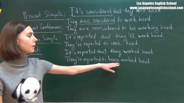 PERSONAL and IMPERSONAL CONSTRUCTIONS (PASSIVE) смотреть онлайн