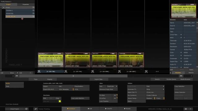 SCRATCH & VFX Dailies and Conform смотреть онлайн