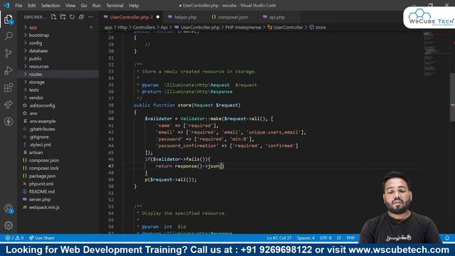 How to Create a POST API in Laravel - Complete Tutorial ?? смотреть онлайн