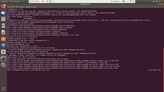 Install MongoDB in Ubuntu смотреть онлайн