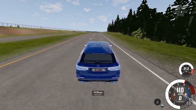 Mercedes-Benz E63S AMG: BeamNG.drive's Most Brutal Crash Test