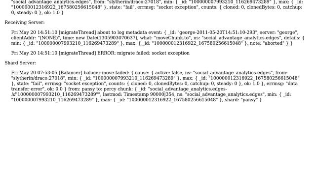 DevOps & SysAdmins: MongoDB Socket Exceptions when moving chunks смотреть онлайн