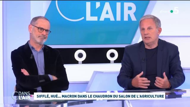 Siflé, hué...Macron dans le chaudron du Salon de l'agriculture #cdanslair 24.02.2024