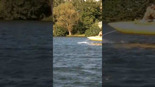 Лодка на подводных крыльях. Катамаран на подводных крыльях. https://t.me/motolodki_katera смотреть онлайн