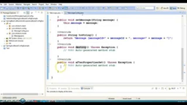 6.Spring bean Lifecycle callbacks and scopes using Java Based Configuration example. смотреть онлайн