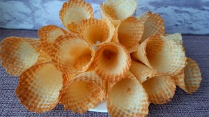 ВАФЕЛЬНЫЕ ТРУБОЧКИ │ Лакомство из детства │ Рецепт вафельных трубочек