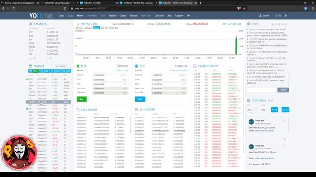 IEO на Yobit 05.03.2020 / Участвуем / Общаемся смотреть онлайн