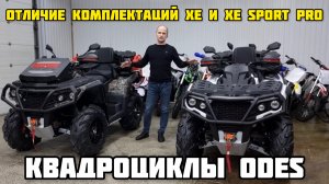 Лучшие квадроциклы ODES - сравнение комплектаций от X-MOTORS!