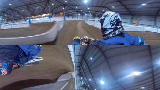 watch in VR INCREDIBLE MOTOCROSS 360 VIDEO* look around using your phone! смотреть онлайн