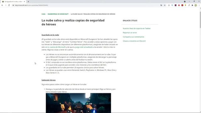 🔄ACTUALIZACION minecraft dungeons "PARCHE 1.8.8.0" guardado en la nube "CLOUD SAVES"NOTAS DEL PARCH смотреть онлайн