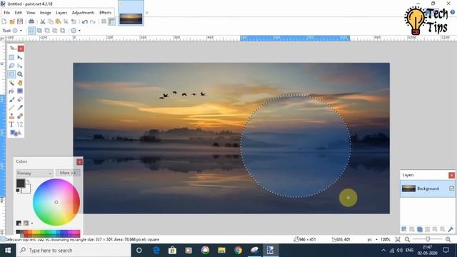 Paint.net Tutorial - shape selection tools смотреть онлайн