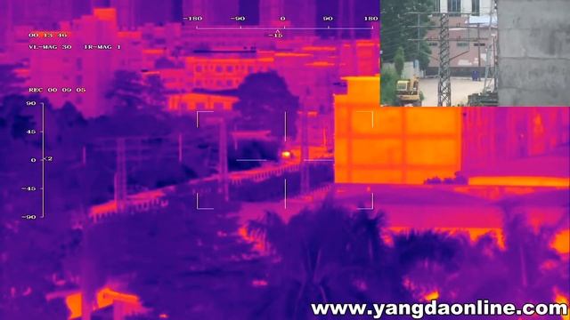 Thermal Camera Demo of YANGDA Eagle Eye-30IE-50 смотреть онлайн
