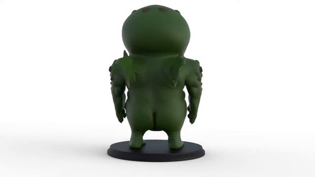 Ктулху модель для 3D-печати / Ready to 3d print Cthulhu model смотреть онлайн